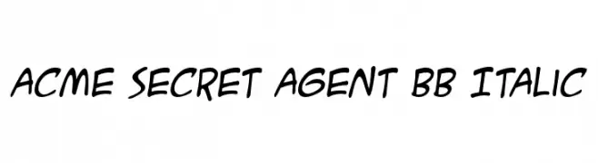 ACME Secret Agent BB Italic  baixar fontes gratis