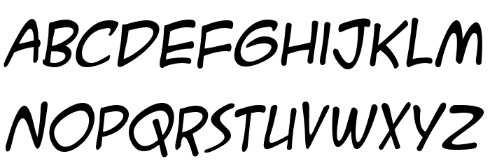 ACME Secret Agent BB Italic Font LOWERCASE