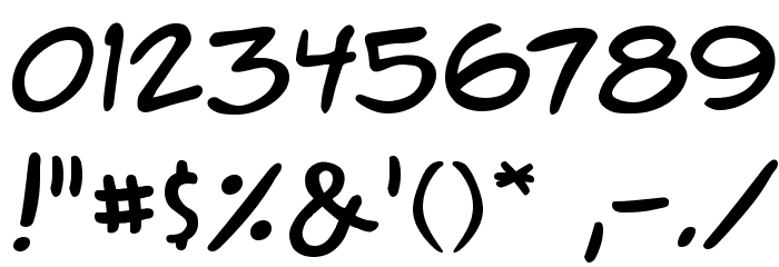 ACME Secret Agent BB Font OTHER CHARS