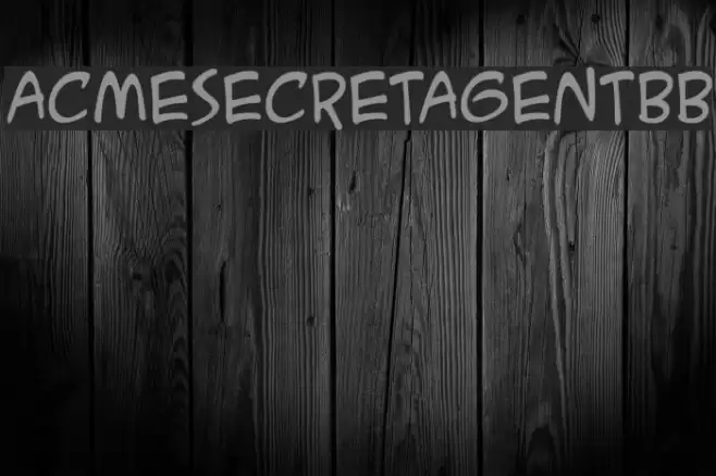 ACMESecretAgentBB Caratteri examples