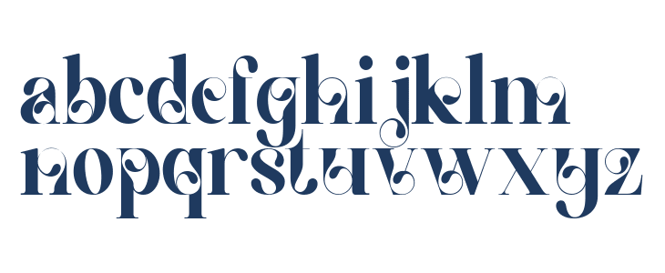 ACROSS NATIONS DEMO REGULAR Lowercase