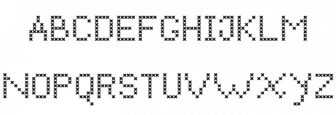 ACSF Chic 5pt light 57px Font UPPERCASE