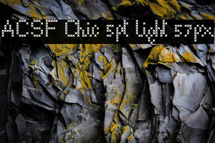 ACSF Chic 5pt light 57px Example 2