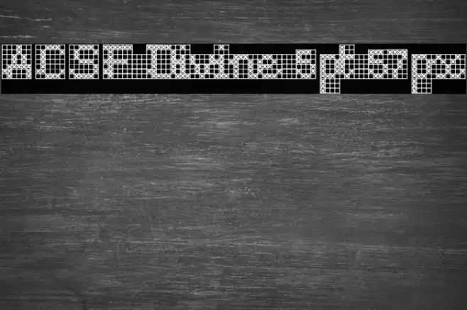 ACSF Divine 5pt 57px Font examples