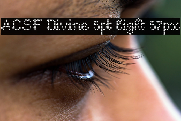 ACSF Divine 5pt light 57px Example 3