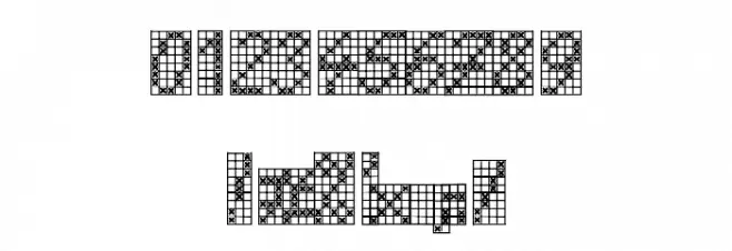 ACSF Expressive 5pt 57px Font OTHER CHARS