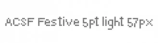 ACSF Festive 5pt light 57px  Fuentes Gratis Descargar