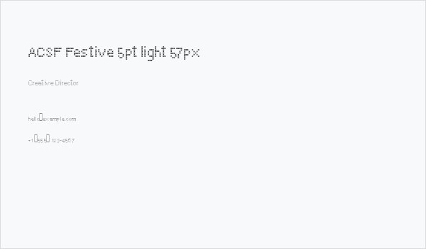 ACSF Festive 5pt light 57px Business Card