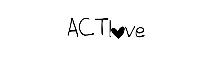 ACTlove  免费字体下载