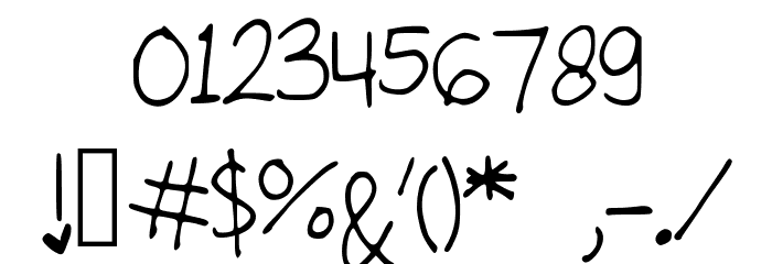 ACTlove Font OTHER CHARS
