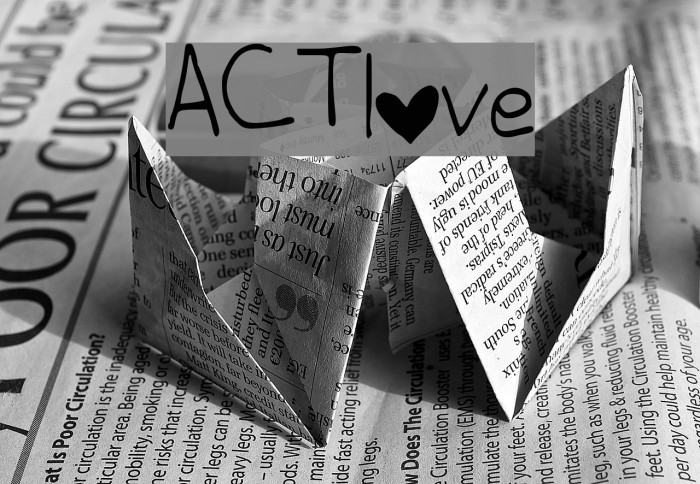 ACTlove Font examples