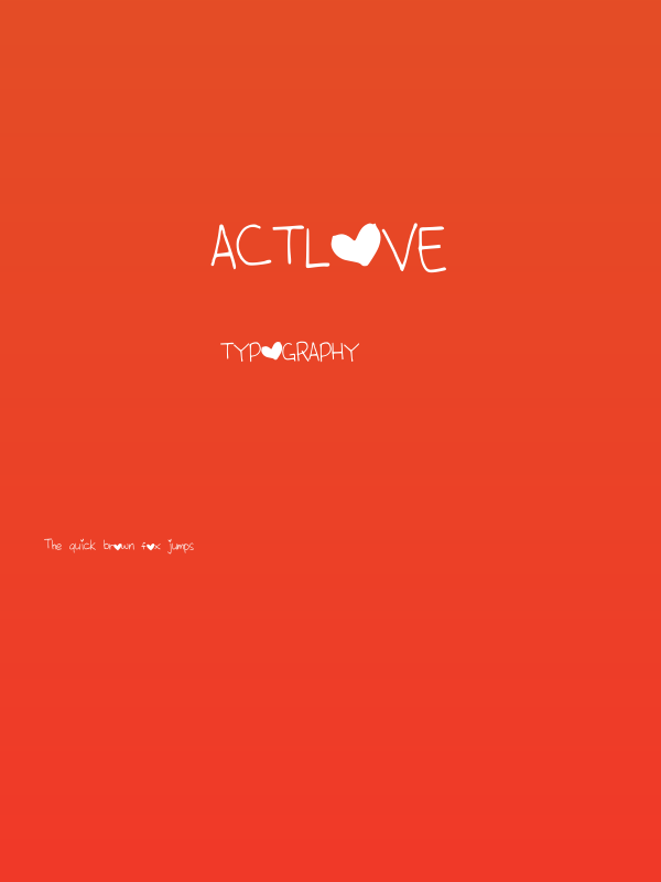 ACTlove Poster