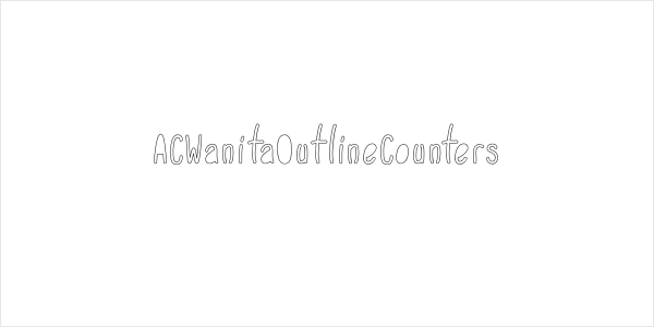 ACWanitaOutlineCounters Logo