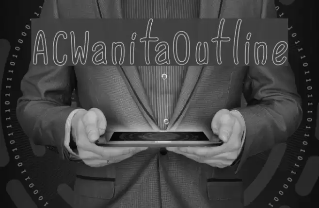 ACWanitaOutline Font examples