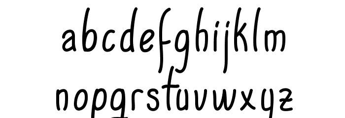 ACWanita Font LOWERCASE