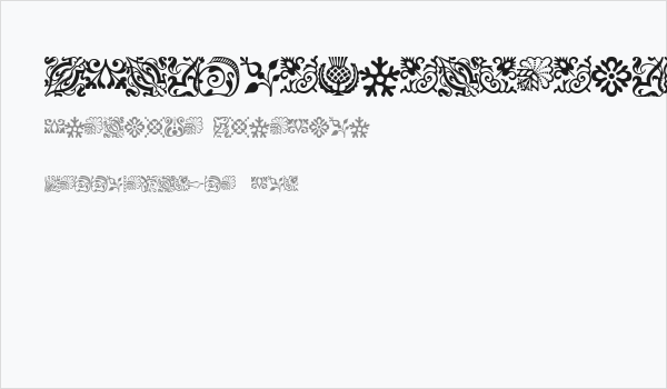 ACaslonOrnamentsModified Business Card