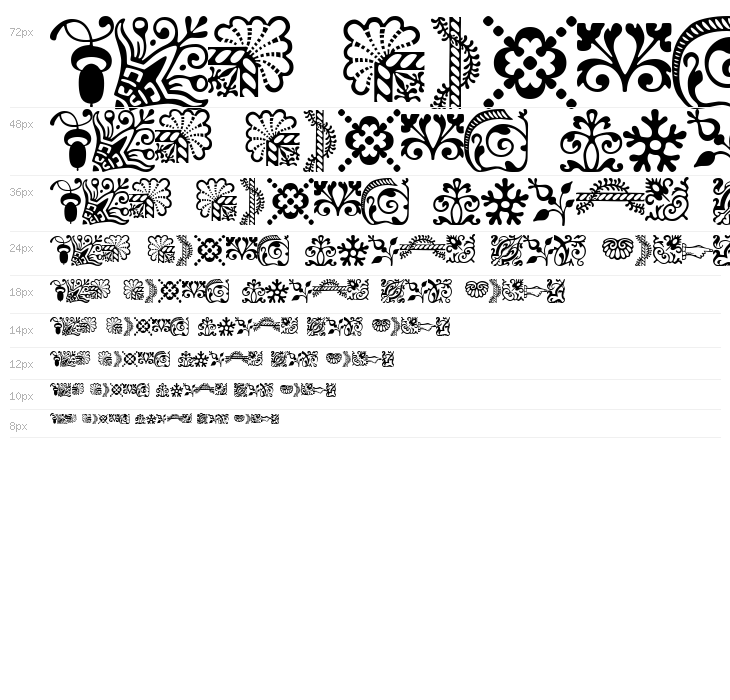 ACaslonOrnamentsModified Waterfall