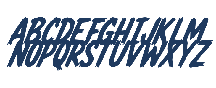 Academic Brush Italic Demo Italic Uppercase