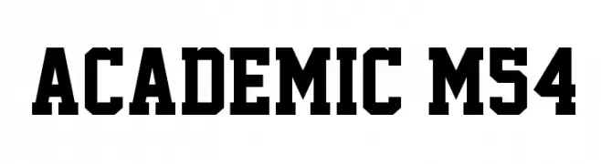 Academic M54  Fuentes Gratis Descargar