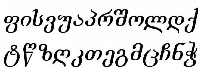 Academiury-ITV Bold Italic Fuentes MINÚSCULAS