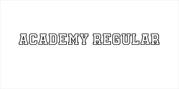 Academy Regular Logo