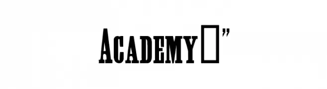 Academy!"  Fuentes Gratis Descargar