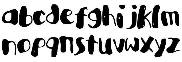 AcademyKiller Font LOWERCASE