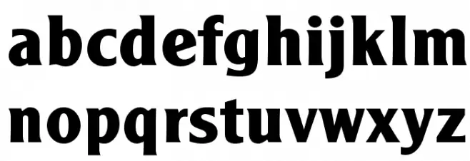 AcademyOpti-Bold Polices MINUSCULES