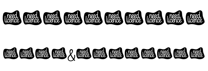 AcapelaDEMO Font OTHER CHARS