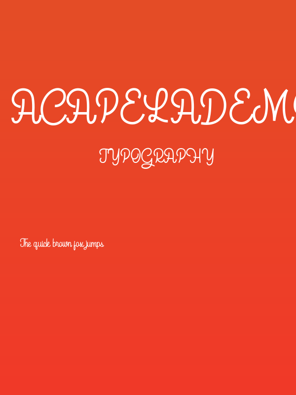 AcapelaDEMO Poster