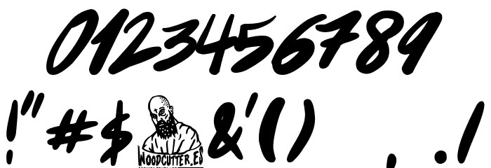 Acapulco Night Fever Font OTHER CHARS