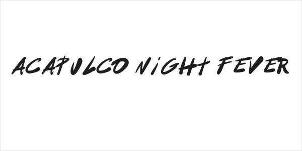Acapulco Night Fever Logo