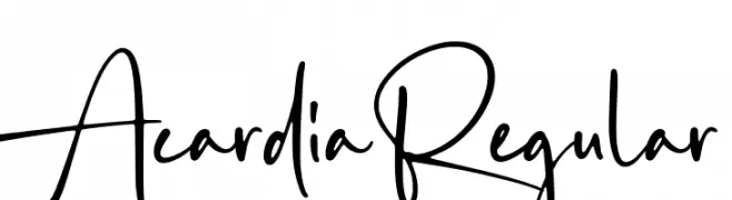Acardia-Regular  Fuentes Gratis Descargar