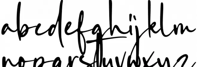 Acardia-Regular 字体 小写