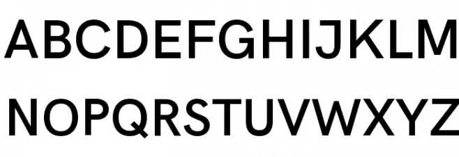 Acari Sans SemiBold Caratteri MAIUSCOLE
