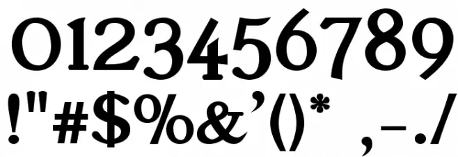 AccanthisADFStd-Bold Font OTHER CHARS