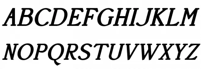 AccanthisADFStdNo2-BoldItalic Schriftart Groß