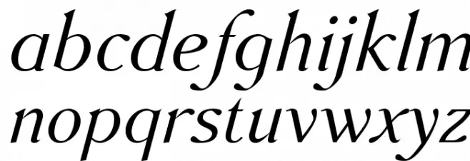AccanthisADFStdNo2-Italic Шрифта строчной