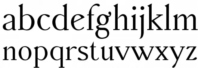 AccanthisADFStdNo2-Regular Caratteri MINUSCOLO