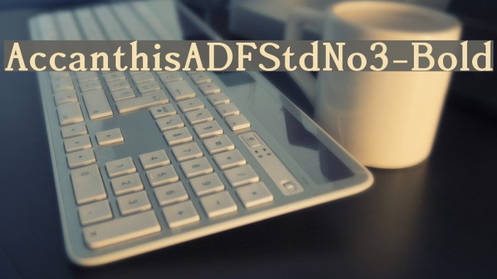 AccanthisADFStdNo3-Bold Fuentes examples