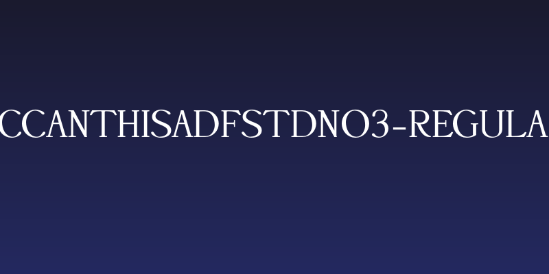 AccanthisADFStdNo3-Regular Social Header