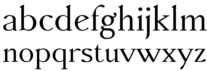 AccanthisADFStdNo3-Regular Font LOWERCASE