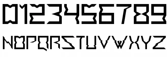 Accedent Font OTHER CHARS