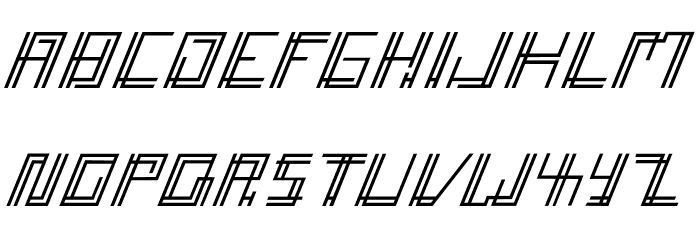 Accelera Font LOWERCASE