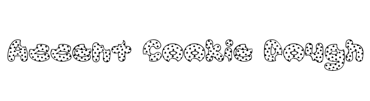 Accent Cookie Dough Font