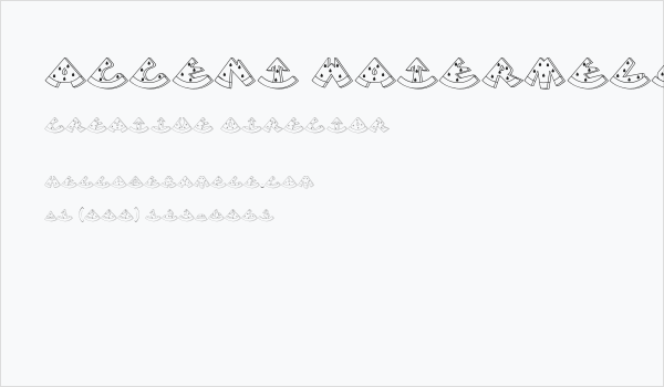 Accent Watermelon Business Card