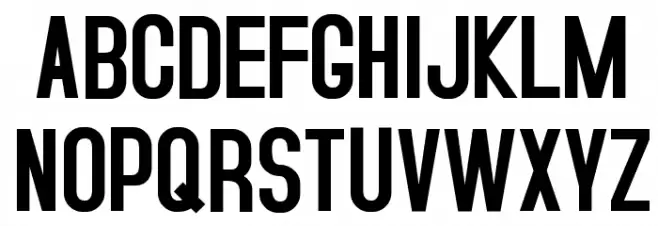 Accidental Presidency Font UPPERCASE
