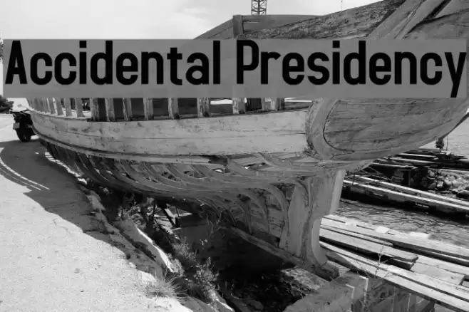 Accidental Presidency Fonte examples