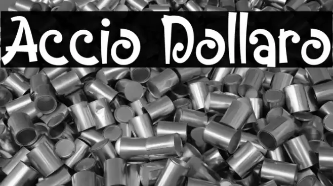 Accio Dollaro फ़ॉन्ट examples