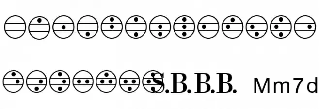 Accordion फ़ॉन्ट लोअरकेस